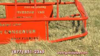 Hay Conserving Hay Bale Feeders  the Hay Conserver Feeder and Hay Monster [upl. by Aspasia]