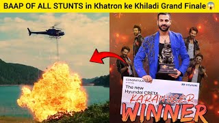 Khatron ke Khiladi season 14 Winner Karanveer Mehra😍  Finale Stunt in Khatron ke Khiladi season 14 [upl. by Vincents835]