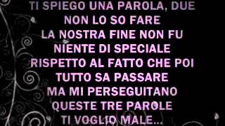 Tiziano Ferro  tvm  testo lyrics [upl. by Elodie]