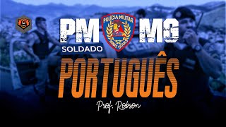 Concurso PM MG  Soldado  Português  Prof Robson [upl. by Erastatus]