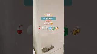 Mini Fridge Makeover Satisfying Restock Edition miniaturespace fridgerestock minivlog shorts [upl. by Ottillia]