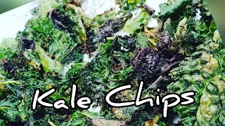 Kale Chips  a homemade delicious and nutritious snack [upl. by Darcee]