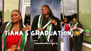 VLOG TIANAS GRADUATION 2024 👩🏾‍🎓💃🏾🎉 [upl. by Ahsini]