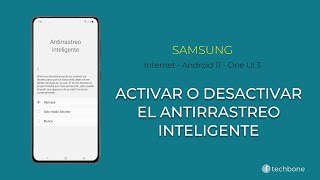 Antirrastreo inteligente  Internet de Samsung Android 11  One UI 3 [upl. by Yesnek]