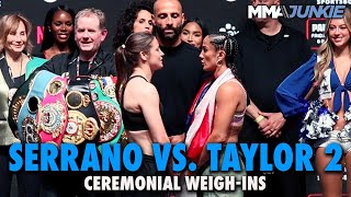 Amanda Serrano Calls Katie Taylor Rematch the Defining Moment for All Women  Paul vs Tyson [upl. by Nosa846]