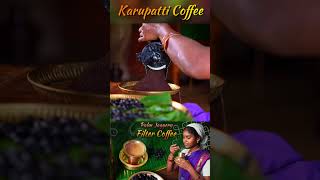 Traditional Karupatti Coffee  Palm Jaggery Coffee shorts [upl. by Demah]