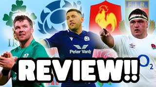 Six Nations  Opening weekend REVIEW [upl. by Tnarud]