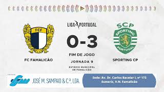 RELATO  FC Famalicão x Sporting CP [upl. by Dahl176]