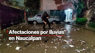 EMERGENCIA EN NAUCALPAN  Nuevamente se desbordó la presa San Rafael Chamapa [upl. by Dnalerb]