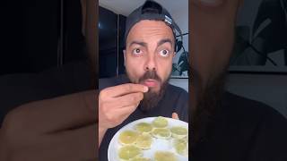 LIME CHALLENGE 💀🍋‍🟩lime challenge food funnyshorts shelove [upl. by Moulton]