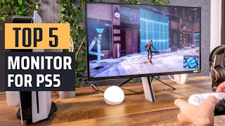 Best Monitor For PS5 2024  Top 5 Picks [upl. by Tierell799]