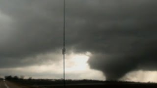 Severe weather causes tornado warning [upl. by Airotciv]