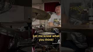 Blinding Lights Drum Cover  The Weeknd  EPIC PERFORMANCE 2024 shorts drums [upl. by Merc]