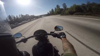 2017 Low Rider S  Lane Splitting [upl. by Aylad296]