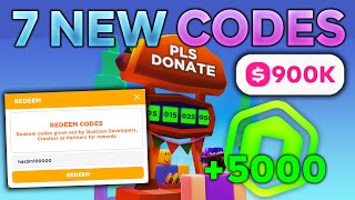 NEW WORKING ALL CODES FOR PLS DONATE IN 2024 APRIL ROBLOX PLS DONATE CODES [upl. by Igenia]