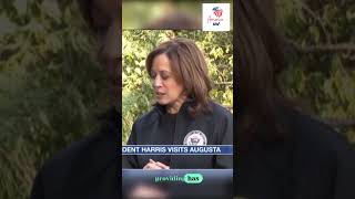 Kamala Harris The Fed will provide 750 each for flood victims [upl. by Andria]