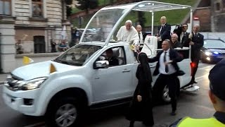 Nun run to Pope Francis  World Youth Day Krakow 2016 [upl. by Savannah]