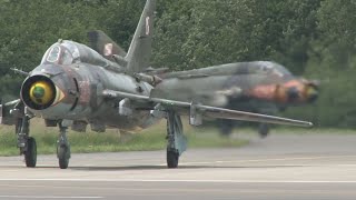 SU 22 Polish Air Force caméra PRO [upl. by Bromleigh562]