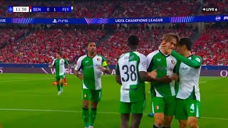 Benfica vs Feyenoord 13 Ayase Ueda Goal All Goals and Extended Highlights [upl. by Derby841]