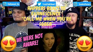 Rappers React To Evanescence quotCall Me When Youre Soberquot [upl. by Zysk185]