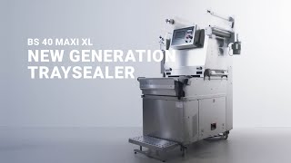 Schalensiegler BS 40 MAXI XL – Traysealer Wider larger and more productive [upl. by Germana]