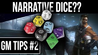 Star Wars  How to use Narrative Dice  Game Master Tips [upl. by Naelopan800]