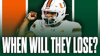 Miami Football SOMEHOW Keeps Finding Ways To Win  Miami vs Cal Reaction [upl. by Mirna]