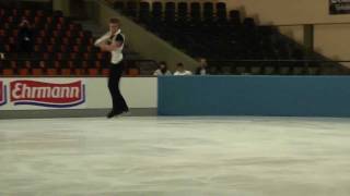 Nebelhorn Trophy 2011 Michal BREZINA CZE FS [upl. by Ecirual]