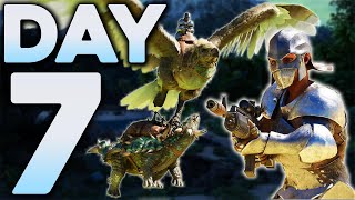 Starting a WAR With the Biggest Tribe on our Small Tribes Server  ARK Ascended PvP [upl. by Rasec49]