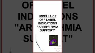 Impella off label application arrhythmia ablation support impella shorts [upl. by Atined868]