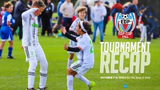 EDP SOCCER TOURNAMENT RECAP  EDP Cup Fall 2023 [upl. by Mariko]