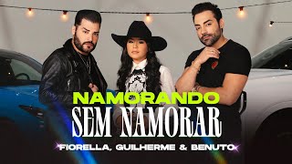 Fiorella Guilherme amp Benuto  Namorando Sem Namorar Lyric Video [upl. by Findlay]