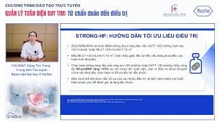 Bài 4 Tối ưu hóa quản lý ngoại trú bệnh nhân suy tim mạn tính [upl. by Bovill]