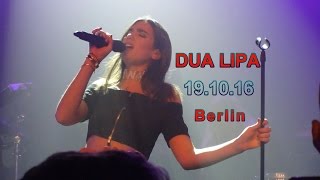 DUA LIPA live  6 mins Highlights  Berlin  Concert  19th October 2016  HD [upl. by Preston]