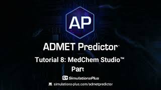 ADMET Predictor Tutorial 8 MedChem Studio Part 2 [upl. by Nordin95]