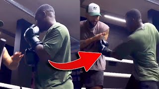 Deji NEW Training Footage Ahead Of Next Fight [upl. by Ayalat833]