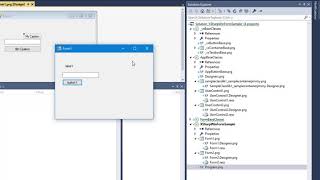 Creating Custom WinForm UsersControls and subclasses of them in Visual Studio [upl. by Edorej]