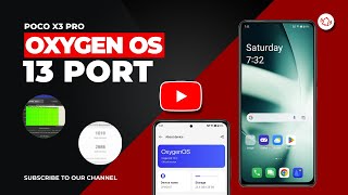 Oxygen OS 13 Port for Poco X3 Pro Improved Performance and Battery Life [upl. by Ardnossak]