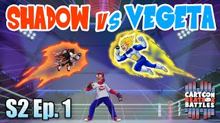 Shadow Vs Vegeta  Cartoon Beatbox Battles [upl. by Talya967]