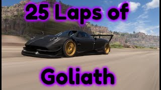 Forza Horizon 5  25 Laps of Goliath [upl. by Kolivas]