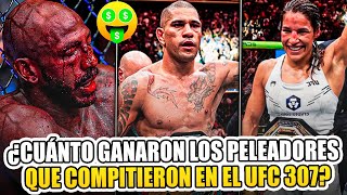 Salarios amp Bonificaciones del UFC 307  ¿Cuánto ganó ALEX PEREIRA tras DESTROZAR a KHALIL ROUNTREE [upl. by Anasus150]