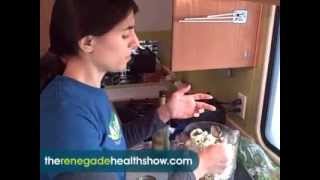 Raw Food Recipe for Cauliflower Mashed Potatoes 252 [upl. by Eiresed]