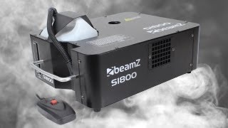 BeamZ S1800 Vertical Smoke Machine [upl. by Mallen]