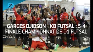 D1 Futsal finale  Garges Djibson  KB Futsal 54 [upl. by Cyprian400]