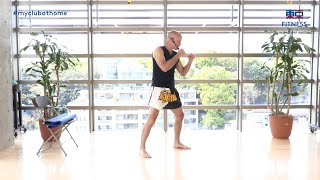 Fitness Muay Thai Moves with Robert Daoust [upl. by Otrepur336]