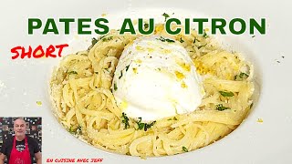 recette des pâtes au citron [upl. by Odnamla684]