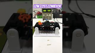 DIY low cost conveyor diy homemade robotics technology [upl. by Aivekal]