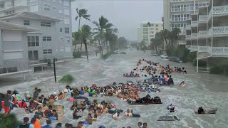 Live disaster house flooding storm Hans in Norway [upl. by Llevrac]