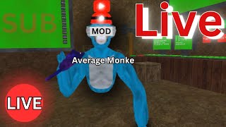 Join to meet a Moderator Big ScaryGorilla Tag LIVE  Join up Monkers [upl. by Auj425]