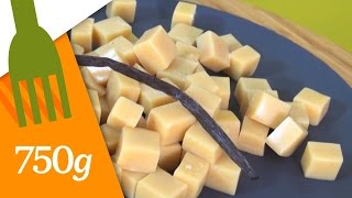 Recette de Caramels mous à la vanille  750g [upl. by Ayamahs519]